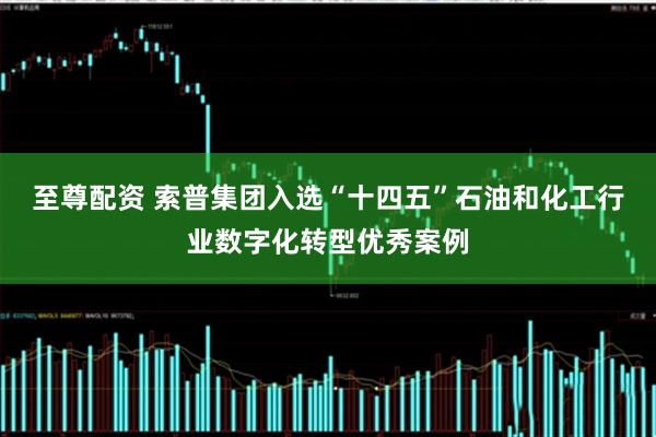 至尊配资 索普集团入选“十四五”石油和化工行业数字化转型优秀案例
